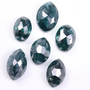 2.96 carat natural loose diamond lot – 6 pcs oval and marquise cut blue conflict-free diamonds for rings and personalized jewelry gifts – Jay Amar Gems