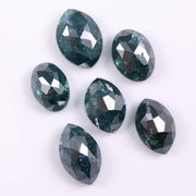 2.96 carat natural loose diamond lot – 6 pcs oval and marquise cut blue conflict-free diamonds for rings and personalized jewelry gifts – Jay Amar Gems