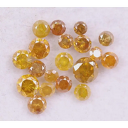 1.00 Ct Yellow Colored Diamond Lot Fancy Colored Diamond Lot Loose Diamond Lot Use For Custom Jewerly
