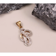 Victorian Style Personalized Letter Necklace – P Initial Pendant with Diamonds, Handmade Dainty Jewelry, Anniversary Gift