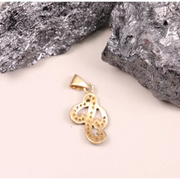 Victorian Style Personalized Letter Necklace – P Initial Pendant with Diamonds, Handmade Dainty Jewelry, Anniversary Gift