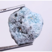 22.94 Ct natural blue rough diamond loose raw uncut rustic earth mined conflict-free diamond.