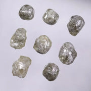 High quality earth mined irregular natural diamonds, raw uncut grey loose diamonds for jewelry making