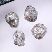 Loose Uncut Grey Rough Diamond, Natural Raw Irregular Shape Diamond for Custom Jewelry & Personalized Gifts