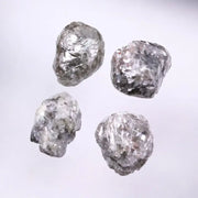 Loose Uncut Grey Rough Diamond, Natural Raw Irregular Shape Diamond for Custom Jewelry & Personalized Gifts