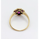 Brilliant lab grown diamond ring with high clarity and sparkle set in gold, perfect for engagement or fine jewelry collection