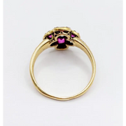 Brilliant lab grown diamond ring with high clarity and sparkle set in gold, perfect for engagement or fine jewelry collection