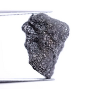 7.10 Ct Natural Black Raw Diamond Loose Uncut Irregular Shape Black Rough Diamond Jewelry