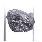 8.31 Ct Natural Black Rough Diamond Loose Uncut Irregular Shape Diamond  for Custom Jewelry.