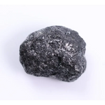 7.32 Ct Black Raw Diamond – Unique Irregular Uncut Loose Rough Diamond (11.95×9.14×7.05 MM) for Jewelry Crafting, Custom Rings & Gifts