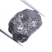7.32 Ct Black Raw Diamond  Unique  Uncut Loose Rough Diamond  for  Custom Rings.