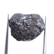 7.32 Ct Black Raw Diamond  Unique  Uncut Loose Rough Diamond  for  Custom Rings.
