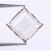 1.5 Ct Princess Rose Cut Lab Grown Diamond Lab Created CVD Diamond for Engagement Ring