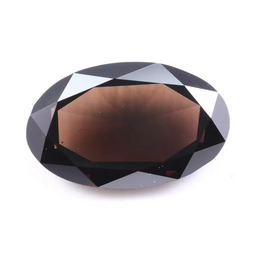 1.57 CT Lab Grown Oval Shape Diamond, Rare Brown Loose Diamond
