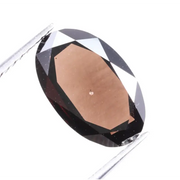 1.57 CT Lab Grown Oval Shape Diamond, Rare Brown Loose Diamond