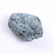 9.39 Ct natural blue rough diamond, loose raw uncut rustic earth mined for custom jewelry.