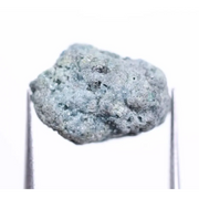 9.39 Ct natural blue rough diamond, loose raw uncut rustic earth mined for custom jewelry.