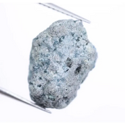 9.39 Ct natural blue rough diamond, loose raw uncut rustic earth mined for custom jewelry.