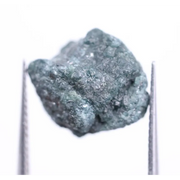 7.58 Ct natural blue rough diamond loose uncut raw irregular shape earth mined for jewelry making
