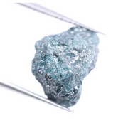 6.89 Ct natural blue rough diamond loose uncut raw Diamond earth mined conflict-free diamond