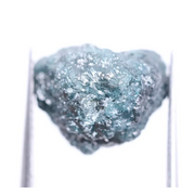 6.89 Ct natural blue rough diamond loose uncut raw Diamond earth mined conflict-free diamond