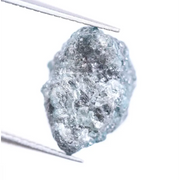 6.89 Ct natural blue rough diamond loose uncut raw Diamond earth mined conflict-free diamond