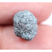 6.02 Ct natural blue rough diamond loose raw uncut rustic earth mined conflict-free diamond for custom jewelry.