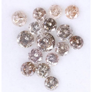 1.99 Ct Natural Loose Round Diamond Lot Fancy Colored Diamond Lot Use For Jewerly 