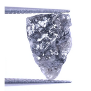1.96 Ct natural grey rough diamond, uncut raw rustic earth mined diamond for jewelry making