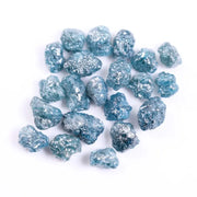 7.28 Ct Natural Blue Rough Diamond Lot Loose Raw Diamond Lot Earth Mined Diamond Use For Jewerly