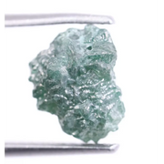 1.94 Ct Natural Blue Rough Diamond Uncut Raw Earth-Mined Loose Stone for Jewelry