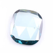 1 Carat Blue Lab Grown Diamond, Fancy Cushion Rose Cut Loose CVD Diamond, Ethical Lab Created Diamond for Ring or Gift, Conflict Free Diamond