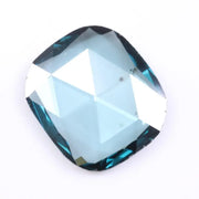1 Carat Blue Lab Grown Diamond, Fancy Cushion Rose Cut Loose CVD Diamond, Ethical Lab Created Diamond for Ring or Gift, Conflict Free Diamond