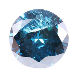 1.37 Ct Round Blue Lab Grown Diamond – Rare CVD Loose Diamond, Ethical Sustainable Stone for Fine Jewelry, Engagement Rings & Necklaces