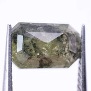 natural radiant cut green color diamond, radiant diamond with halo, light green diamond, radiant diamond ratios, green diamonds ring, mens green diamond ring.