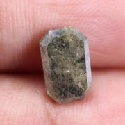 natural radiant cut green color diamond, radiant diamond with halo, light green diamond, radiant diamond ratios, green diamonds ring, mens green diamond ring.