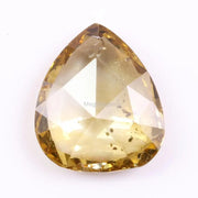 1 Ct Pear Cut Yellow Lab Grown Diamond Fancy CVD Loose Diamond for Custom Fine Jewelry