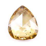 1 Ct Pear Cut Yellow Lab Grown Diamond Fancy CVD Loose Diamond for Custom Fine Jewelry