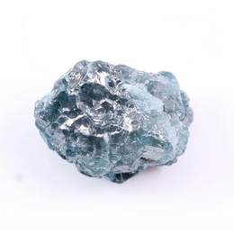 2.80 Ct Natural Blue Treated Rough Diamond Uncut Loose Earth-Mined Diamond for Custom Jewelry .