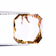 1.42 Ct, 7.84 X 7.84 X 1.83 MM CVD Diamond, Radiant Cut Brown Color Lab Grown Diamond , CVD Diamond for Ring or Pendant ,Eco Friendly Diamond