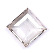 1.5 Ct Princess Rose Cut Lab Grown Diamond – Antique Ethical CVD Loose Diamond for Engagement Rings, Custom Jewelry & Fine Jewelry