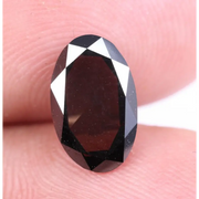 1.57 CT Lab Grown Oval Shape Diamond, Rare Brown Loose Diamond