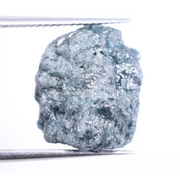 9.45 Ct natural blue rough diamond, loose uncut raw conflict-free earth mined diamond 