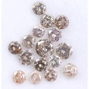 1.99 Ct Natural Loose Round Diamond Lot Fancy Colored Diamond Lot Use For Jewerly 