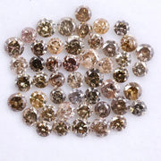 5.31 Ct Unique Brown Grey Colored Diamond Lot Round Cut Diamond Lot   Unique Diamond Lot Use For Jewerly 