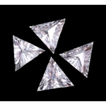 3.00 To 10.00 MM CVD Triangle Cut Diamond Lot White Colored Diamond Lab Grown Use For Custom Jewerly