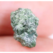 2.42 Ct Rare Natural Green Rough Diamond Uncut Irregular Shape Raw Earth-Mined Loose Diamond for Jewelry Making