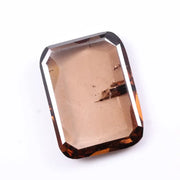 8.50 Ct Emerald Cut Lab Grown Brown Diamond, Rare Loose CVD Lab Created Stone, Ethical Sustainable Conflict-Free Luxury Diamond for Jewelry