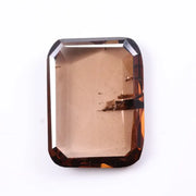 8.50 Ct Emerald Cut Lab Grown Brown Diamond, Rare Loose CVD Lab Created Stone, Ethical Sustainable Conflict-Free Luxury Diamond for Jewelry
