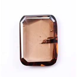 8.50 Ct Emerald Cut Brown Lab Grown Diamond – Rare Ethical Sustainable CVD Loose Diamond for Luxury Jewelry, Engagement Rings & Custom Designs